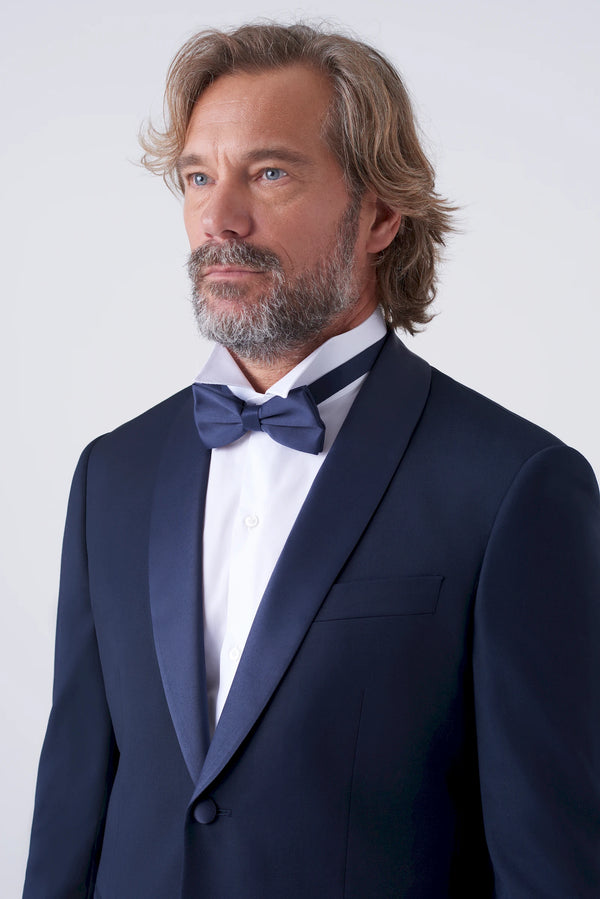 Elegant slim fit shawl collar tuxedo