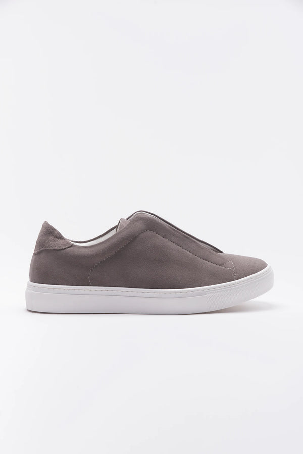 Snekers Slip-on Keating in camoscio grigio